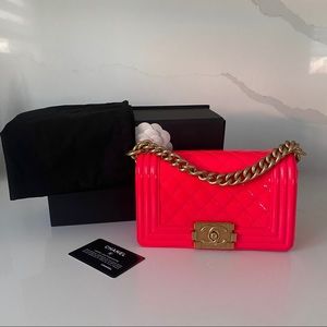 Authentic Small Chanel Boy Bag
